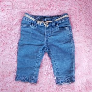 Baby Bgosh Embroidered Bottom Skinny Jeans